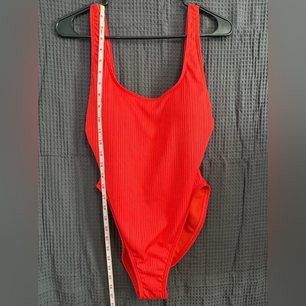 Vince Camuto Red One-Piece Swimsuit - Picture 4 of 7